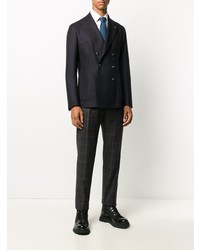 Blazer croisé bleu marine Tagliatore