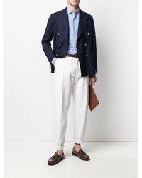 Blazer croisé bleu marine Tagliatore