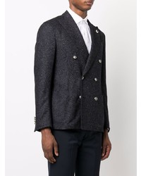 Blazer croisé bleu marine Lardini