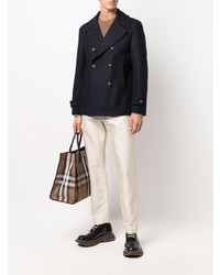 Blazer croisé bleu marine Manuel Ritz