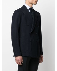 Blazer croisé bleu marine Tagliatore