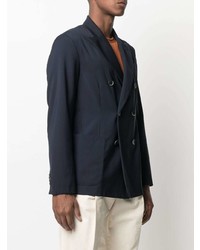 Blazer croisé bleu marine Barena