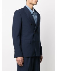 Blazer croisé bleu marine Ami Paris