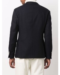 Blazer croisé bleu marine Lardini