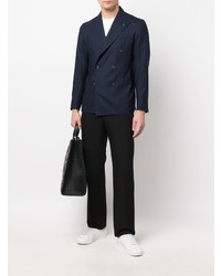 Blazer croisé bleu marine Tagliatore