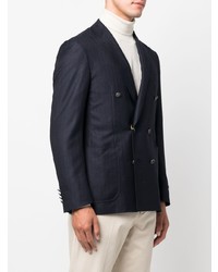 Blazer croisé bleu marine Canali