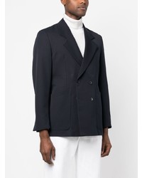 Blazer croisé bleu marine Low Brand