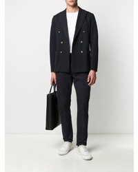 Blazer croisé bleu marine Eleventy