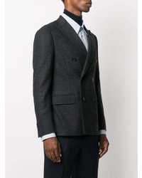 Blazer croisé bleu marine Lardini