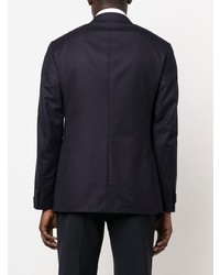 Blazer croisé bleu marine Caruso