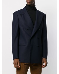 Blazer croisé bleu marine Mp Massimo Piombo