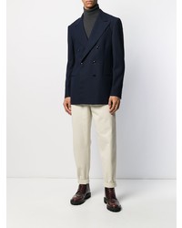 Blazer croisé bleu marine Mp Massimo Piombo