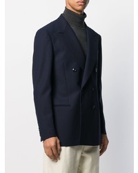 Blazer croisé bleu marine Mp Massimo Piombo