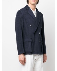 Blazer croisé bleu marine Tagliatore