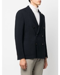 Blazer croisé bleu marine Lardini