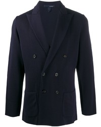 Blazer croisé bleu marine Lardini