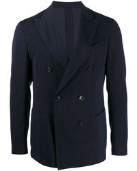 Blazer croisé bleu marine Lardini