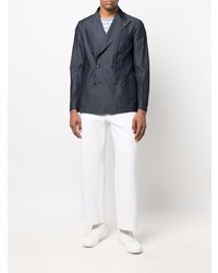 Blazer croisé bleu marine Tagliatore