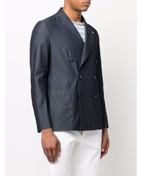 Blazer croisé bleu marine Tagliatore