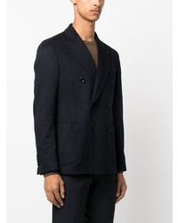 Blazer croisé bleu marine Lardini