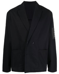 Blazer croisé bleu marine Low Brand