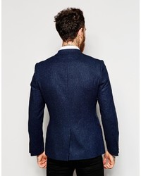 Blazer croisé bleu marine