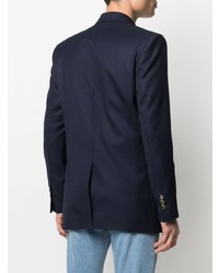 Blazer croisé bleu marine Balmain