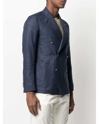 Blazer croisé bleu marine Tagliatore