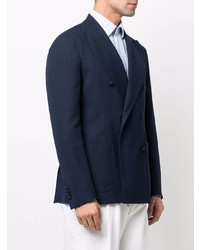 Blazer croisé bleu marine Tagliatore