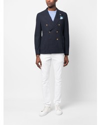 Blazer croisé bleu marine Manuel Ritz