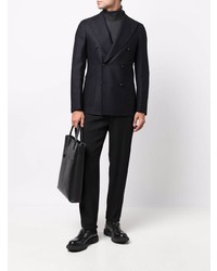 Blazer croisé bleu marine Tagliatore