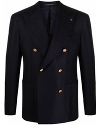 Blazer croisé bleu marine Tagliatore