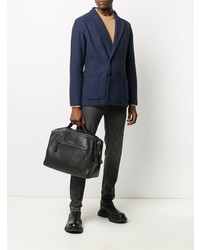 Blazer croisé bleu marine Lardini