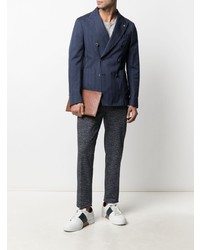 Blazer croisé bleu marine Manuel Ritz