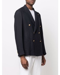 Blazer croisé bleu marine Tagliatore