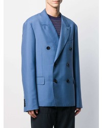 Blazer croisé bleu Lanvin