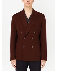 Blazer croisé bordeaux Dolce & Gabbana