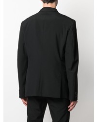 Blazer croisé en laine noir Comme Des Garcons Homme Plus