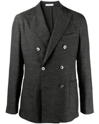 Blazer croisé gris foncé Boglioli