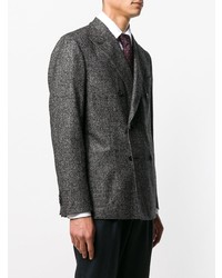 Blazer croisé gris foncé Boglioli