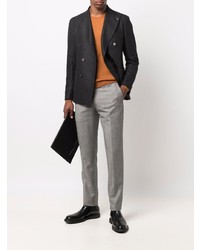 Blazer croisé gris foncé Tagliatore