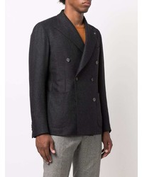 Blazer croisé gris foncé Tagliatore