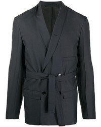 Blazer croisé gris foncé Lemaire