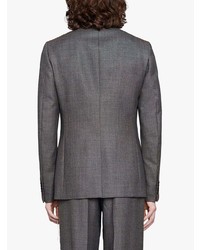 Blazer croisé gris foncé Gucci