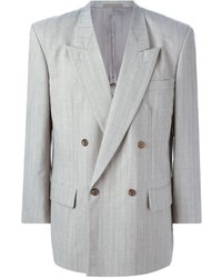 Blazer croisé gris