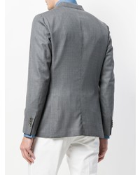 Blazer croisé gris Boglioli