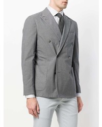 Blazer croisé gris Boglioli