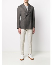 Blazer croisé gris Boglioli