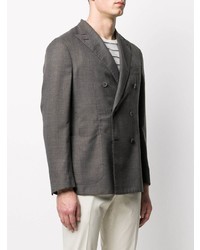 Blazer croisé gris Boglioli