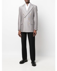 Blazer croisé gris Tom Ford